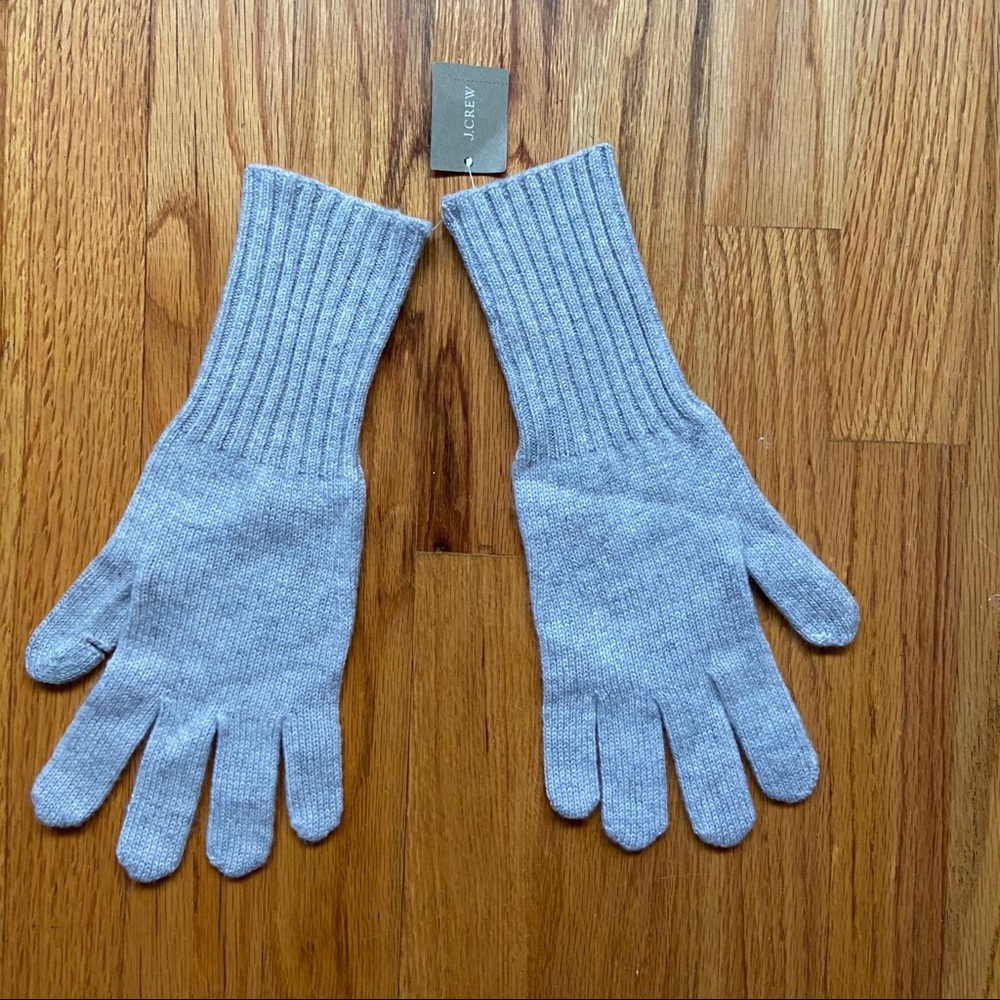 NWT J.Crew 100% Cashmere Texting Gloves
